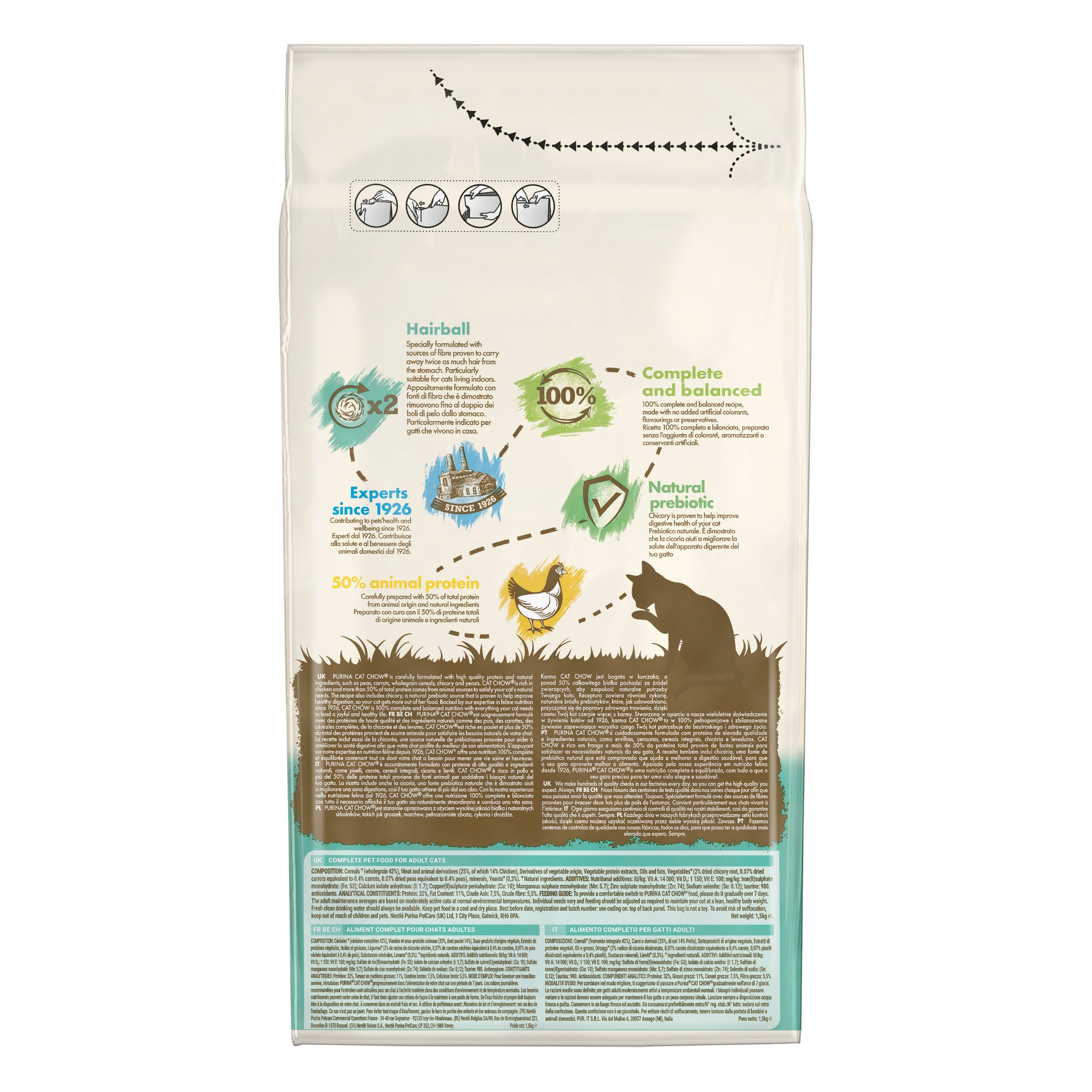 Cat Chow Adult Special Care Hairball Control - Zoo-PetShop