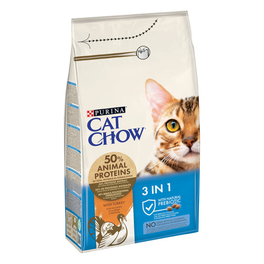 Cat Chow Special Care 3 в 1 с пуешко - Zoo-PetShop