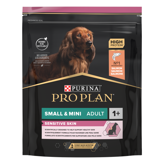Dog Food Purina Pro Plan Sensitive Skin Small & Mini Adult with Salmon - Zoo-PetShop