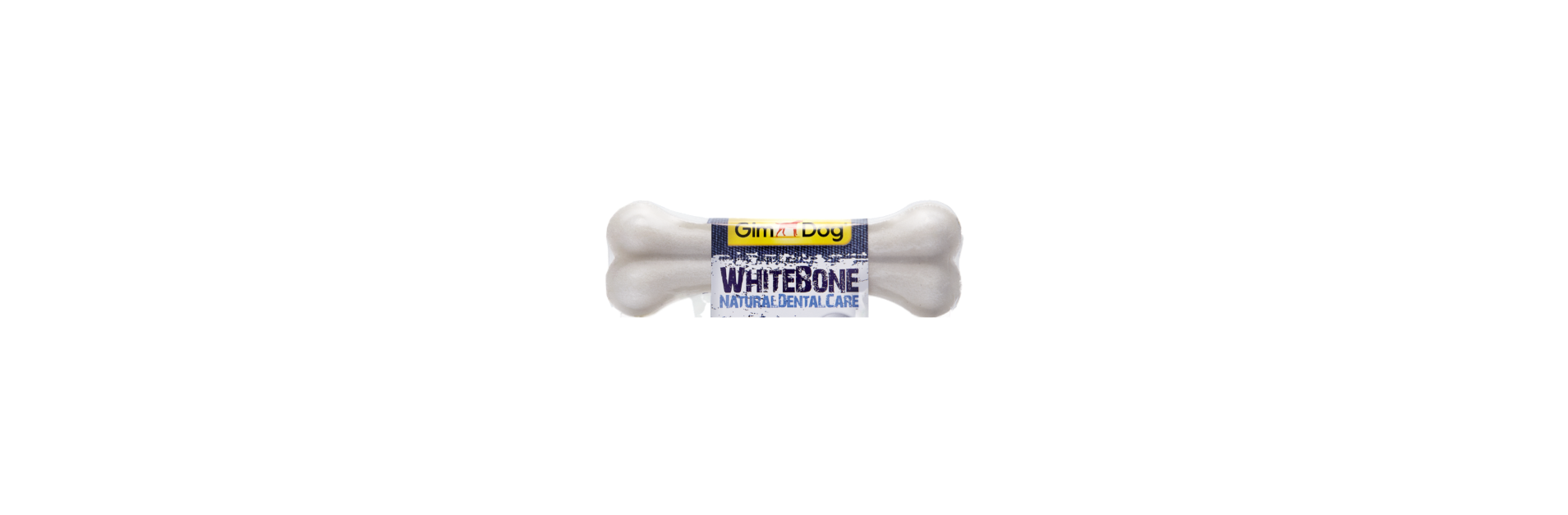GimDog Whitebone 1 бр, 16,5 см - Бял кокал за кучета за естествена дентална грижа - Zoo-PetShop