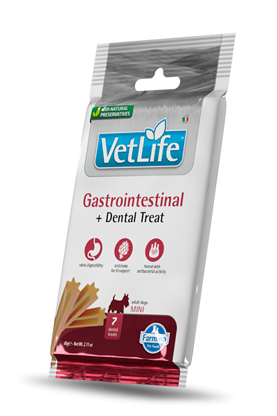 Vet Life Gastrointestinal Dental Treat Mini - Zoo-PetShop