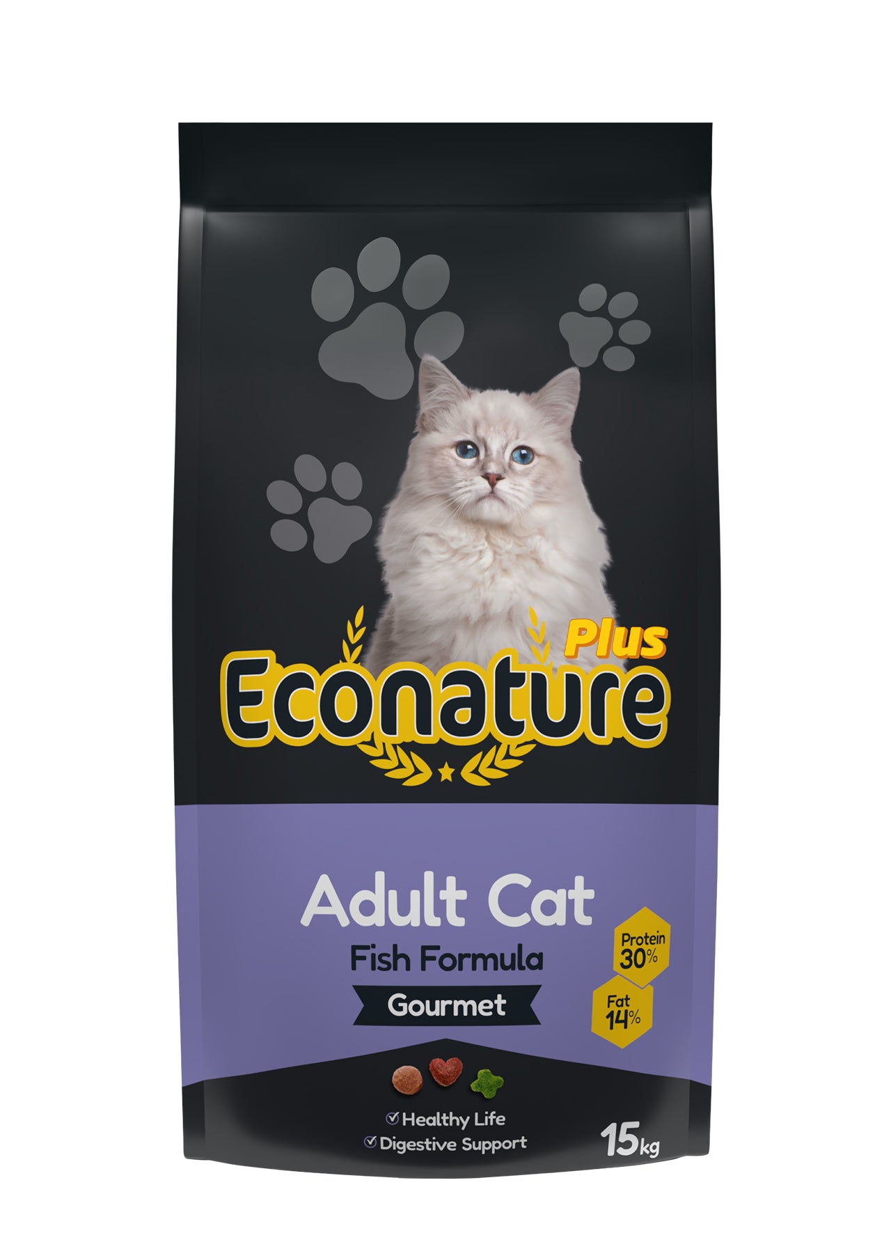 ECONATURE ADULT CAT FOOD GOURMET PLUS - Zoo-PetShop