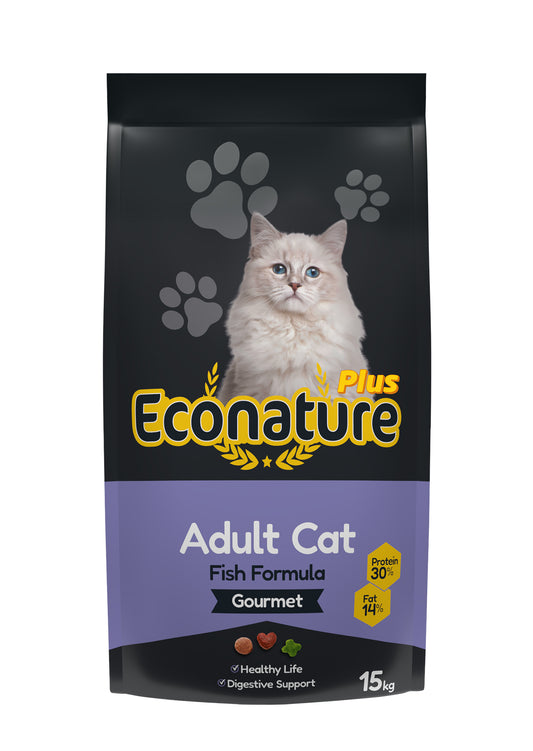 ECONATURE ADULT CAT FOOD GOURMET PLUS - Zoo-PetShop