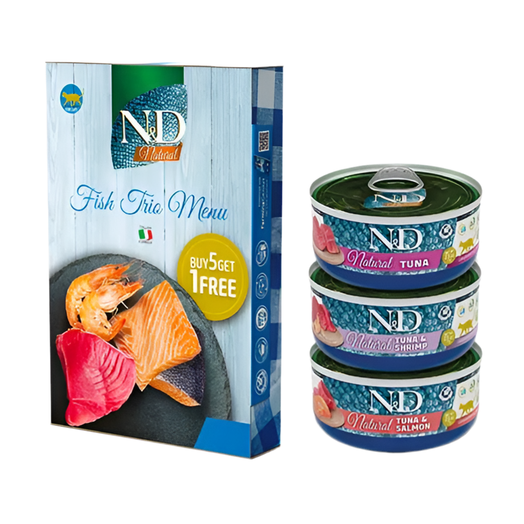 N&D Natural Fish Trio Menu 12 х 70 г