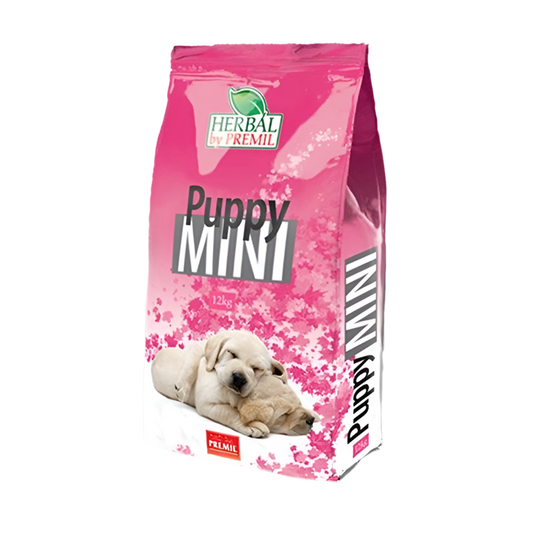 PREMIL MINI PUPPY HERBAL LINE – Храна за кучета от малки породи, 12 кг.