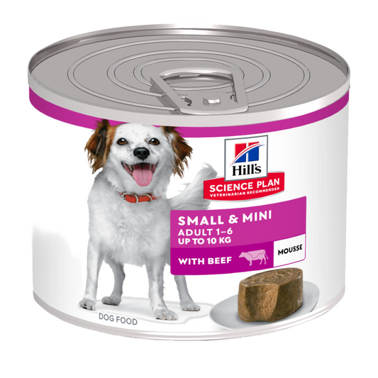 Hill's Science Plan Small & Mini Adult Mousse Beef - Zoo-PetShop
