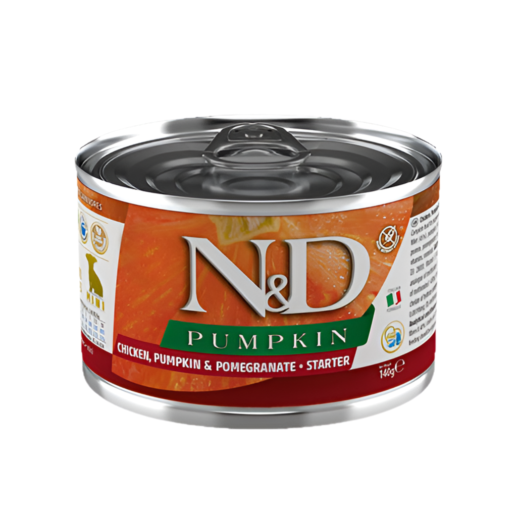N&D Pumpkin Dog Chicken & Pomegranate Starter Mini