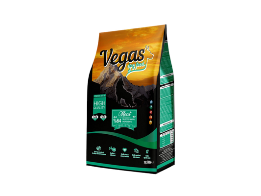 Vegas Beef Meat Adult Dog Food 15 kg . Пълноценна храна за кучета с говеждо от клас Premium !