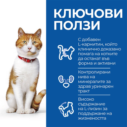 Hill's Science Plan Feline & Adult Sterilised Salmon - Zoo-PetShop