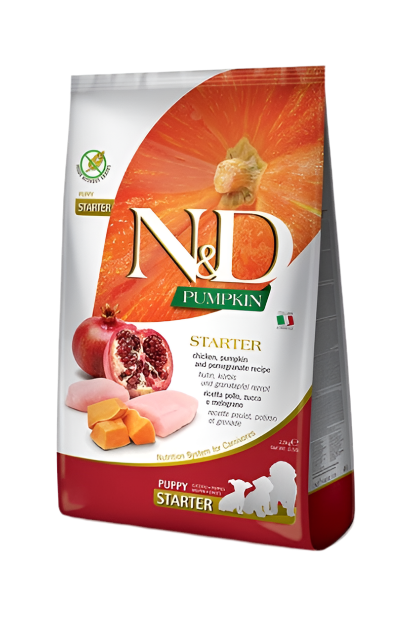 N&D Pumpkin Dog Chicken & Pomegranate Starter Puppy All Breeds