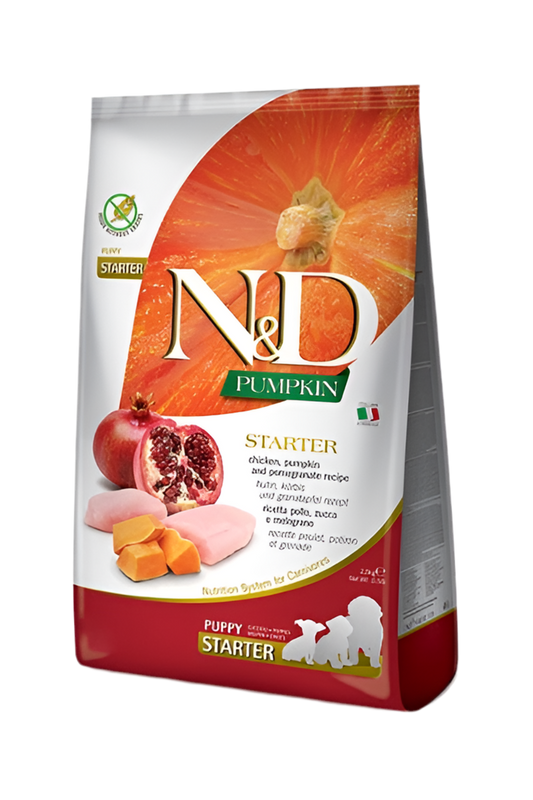 N&D Pumpkin Dog Chicken & Pomegranate Starter Puppy All Breeds