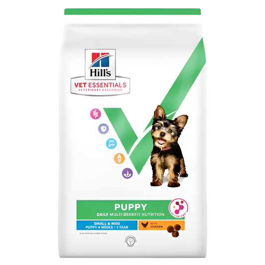 🐾 Hill’s VET ESSENTIALS MULTI-BENEFIT за кученца от средни породи (11-25 кг в зряла възраст) с пилешко 🐾 - Zoo-PetShop