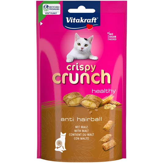 CRISPY CRUNCH с МАЛЦ Срещу космени топки! Рецепта без захар. Vitakraft - Zoo-PetShop