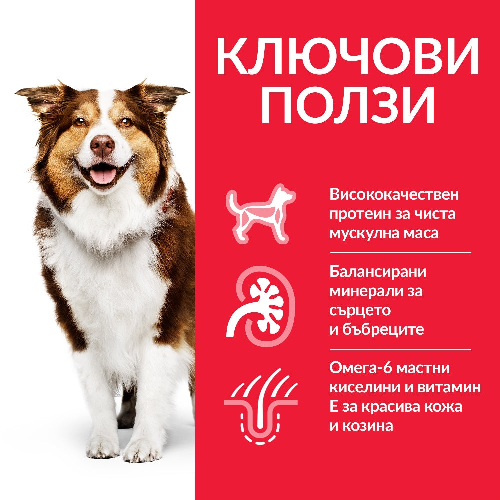 Hill’s Science Plan Canine Mature Adult Medium с пилешко - Zoo-PetShop