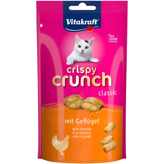 CRISPY CRUNCH classic - с ПТИЧЕ Рецепта без захар. Vitakraft - Zoo-PetShop
