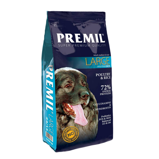 Premil Adult Large - За големи и гигантски породи над 18 месеца- 15кг