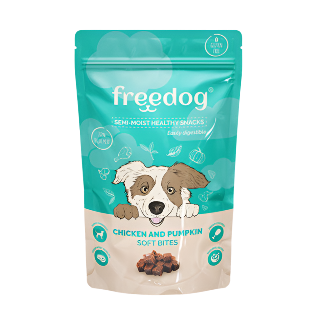 Freedog Semi-Moist Healthy Snacks - Chichen & Pumpkin