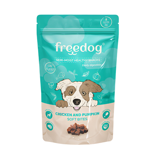 Freedog Semi-Moist Healthy Snacks - Chichen & Pumpkin