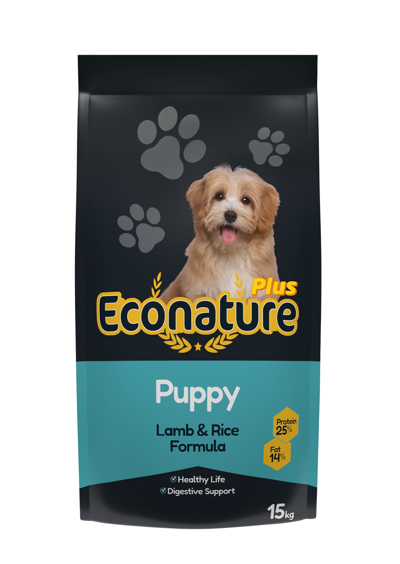 ECONATURE PUPPY DOG FOOD LAMB & RICE PLUS - Zoo-PetShop