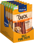 Заредете изображението в програмата за преглед на галерия, Лакомства за кучета - Vitakraft ® Pure DUCK Filets - Филета от ПАТЕШКО месо, 100% ПАТЕШКО в съдържанието на месо