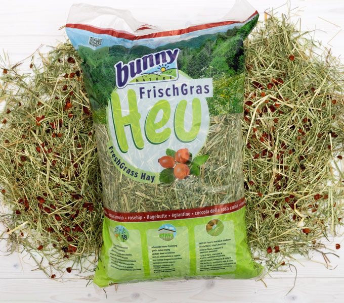 FreshGrass Hay Rosehip – Сено от свежа трева с шипка - Zoo-PetShop