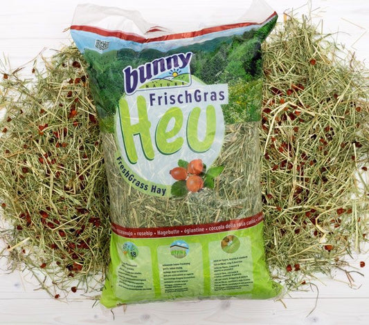FreshGrass Hay Rosehip – Сено от свежа трева с шипка - Zoo-PetShop