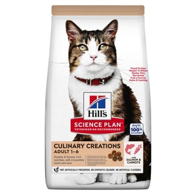 Hill's Science Plan Culinary Creations Cat Adult Salmon & Carrots - Zoo-PetShop
