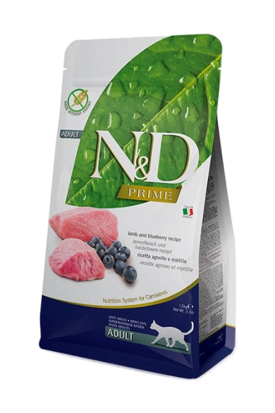 N&D Prime Cat Adult – Агнешко & Боровинки