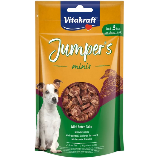 Vitakraft ® Jumper's Minis Лакомство за кучета - пилешки ивици от чисто пилешко месо - Zoo-PetShop
