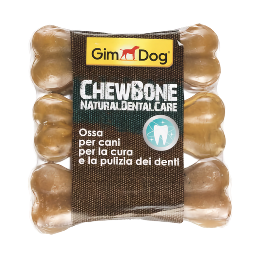 GimDog Chewbone – 3 бр. x 9 см, дентална грижа за кучета. - Zoo-PetShop