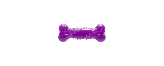 GimDog® deep AROMA - Играчка за кучета. Подходяща за дъвчене, с аромат на БЕКОН, 12.7 см. Дълбок аромат! Помага за почистване на зъбите и упражняване на челюстните мускули. - Zoo-PetShop