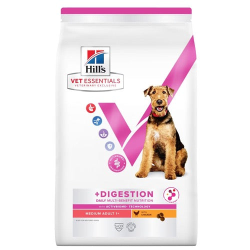 Hill’s Vet Essentials Multi-Benefit + DIGESTION 🐶🍗 за средни породи (1+) - Zoo-PetShop