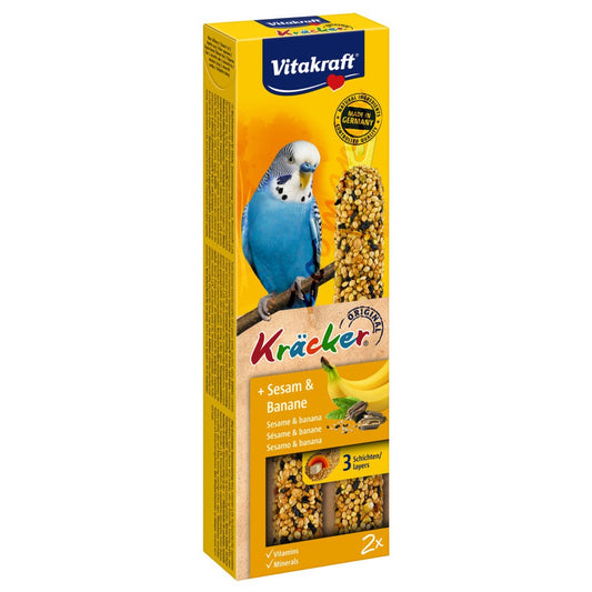 Vitakraft ® Kräcker ® - Оригинален Крекер на Витакрафт със сусам и банан  2 бр.