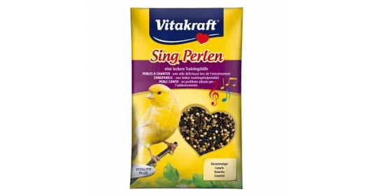 Vitakraft ® ПЕРЛИ за ПЕСЕН - Вкусна помощ при обучението на КАНАРЧЕТАТА