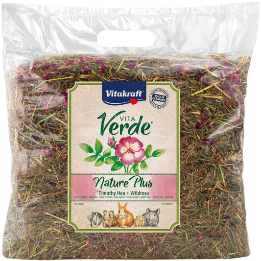 VITA Verde® Nature Plus - СЕНО ОТ ТИМОТЕЙКА + ДИВА РОЗА 500 g - Zoo-PetShop