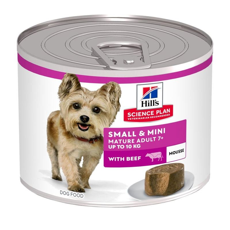 Hill’s Science Plan Small & Mini Mature Mousse Говеждо - Zoo-PetShop