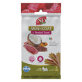 Заредете изображението в програмата за преглед на галерия, N&D Quinoa Skin & Coat & Dental Care Treat With Duck, Coconut and Turmeric Mini - Zoo-PetShop