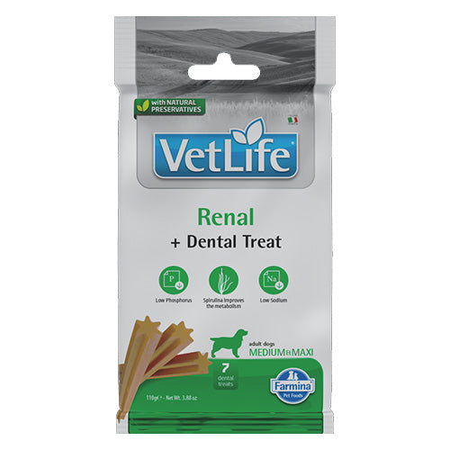 Vet Life Renal Dental Treat Mini - Zoo-PetShop