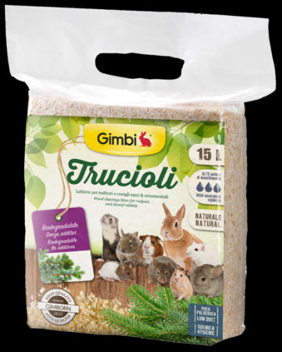 Gimbi Талаш за гризачи, 15 л - Zoo-PetShop