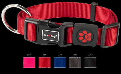 GimDog найлонов нашийник за кучета Harlem, размер XS - в различни цветове - Zoo-PetShop