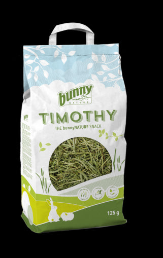 bunny, сено от тимотейка, допълваща (еднокомпонентна) храна за гризачи, 0.125 кг. - Zoo-PetShop