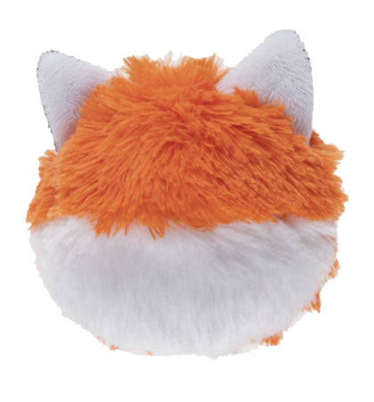 GimCat Играчка за котка COCO, плюшена топка - лисица - Zoo-PetShop