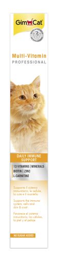 Gimcat® Multi-Vitamin Professional МУЛТИВИТАМИННА ПАСТА - ПРОФЕСИОНАЛНА ЕЖЕДНЕВНА ЗАЩИТА 100 г - Zoo-PetShop