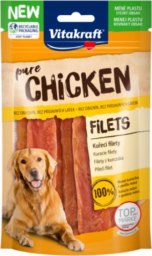Vitakraft ® Pure CHICKEN FILETS - Пилешки филета - Zoo-PetShop