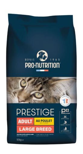 PRESTIGE CAT ADULT LARGE BREED С ПИЛЕ 10 kg - Храна за едри и кастрирани котки. - Zoo-PetShop