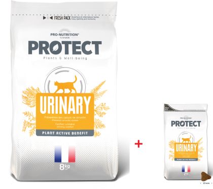 PROMO Pro-Nutrition Flatazor PROTECT CAT URINARY 8 kg + Extra 2 kg (подарък) - Храна за котки със специфични хранителни потребности. - Zoo-PetShop