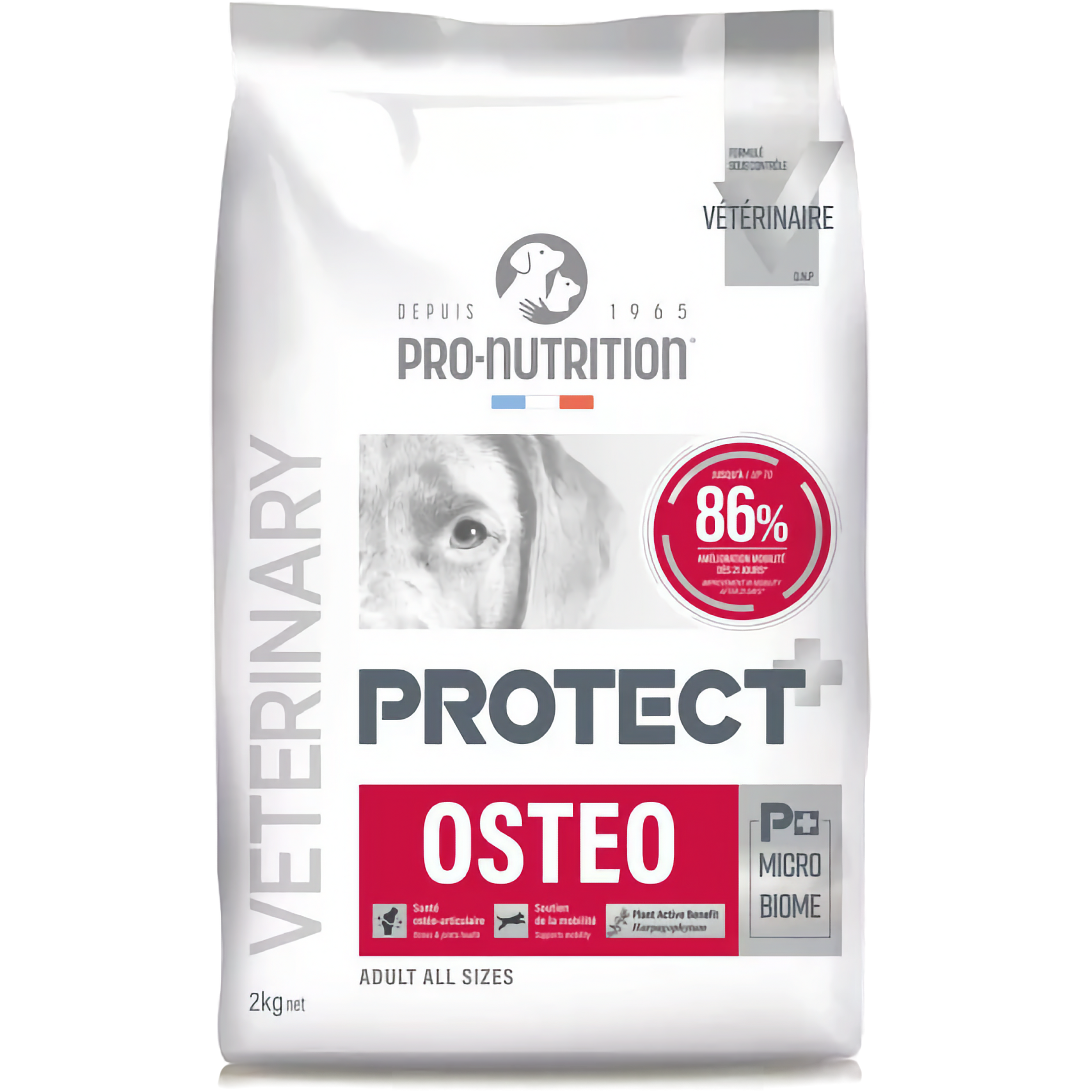 Pro-Nutrition Flatazor Protect Dog Osteo, 2 кг – храна за кучета с костни и ставни проблеми, 53% животински протеини. - Zoo-PetShop