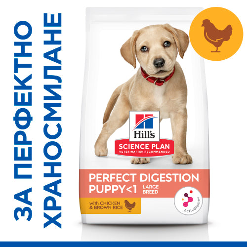 Hill's Science Plan Puppy Perfect Digestion Large - Zoo-PetShop
