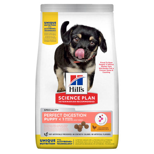 Hill's Science Plan Puppy Perfect Digestion Medium - Zoo-PetShop