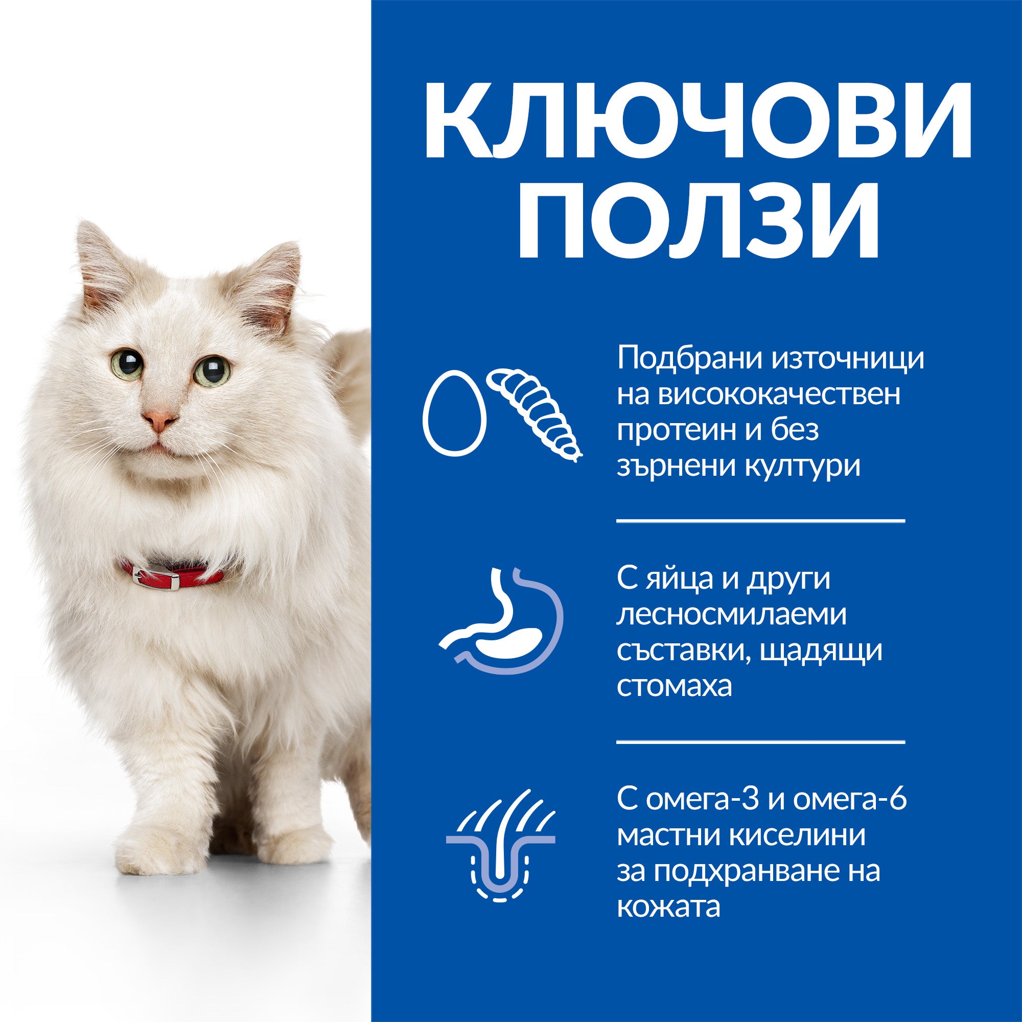 Hill’s Science Plan Feline Adult Hypoallergenic with Egg & Insect Protein - Zoo-PetShop